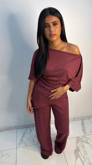 Ensemble Zahia [ Aubergine ]
