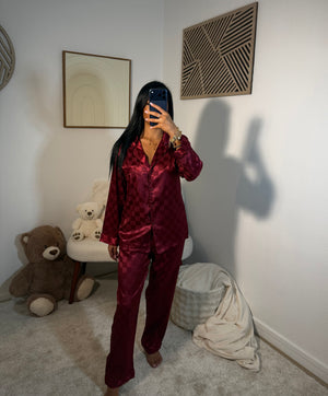 Ensemble carreaux [ rouge ]