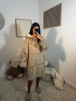 Pull Cosy [ taupe ]