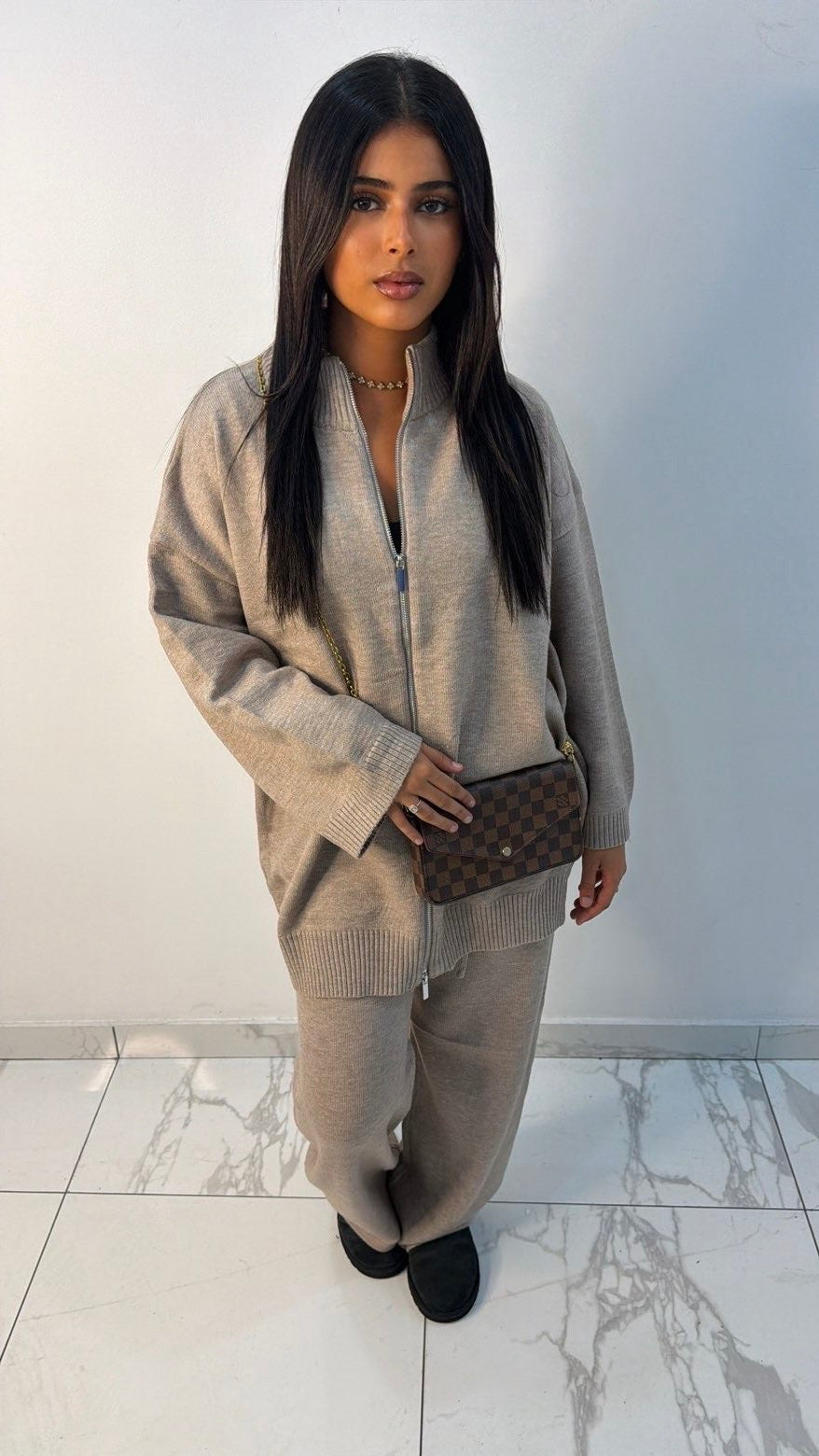 Ensemble long Esma [ Taupe ]