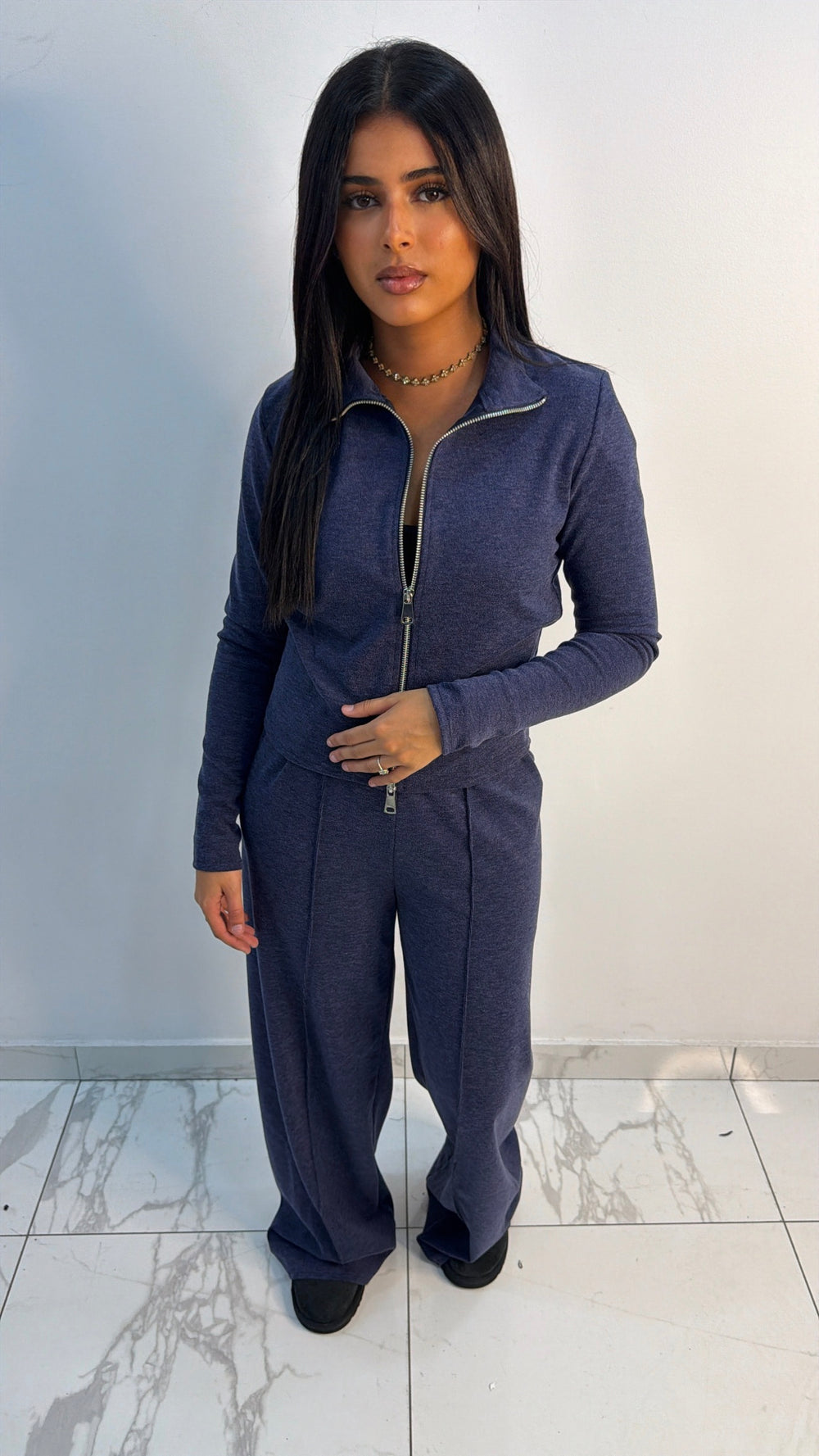 Ensemble Lola [ Bleu marine ]