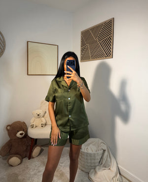 Ensemble short [ kaki ]