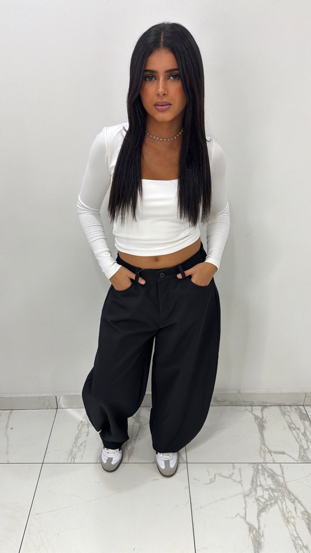 Pantalon Ballon Neva [ Noir ]