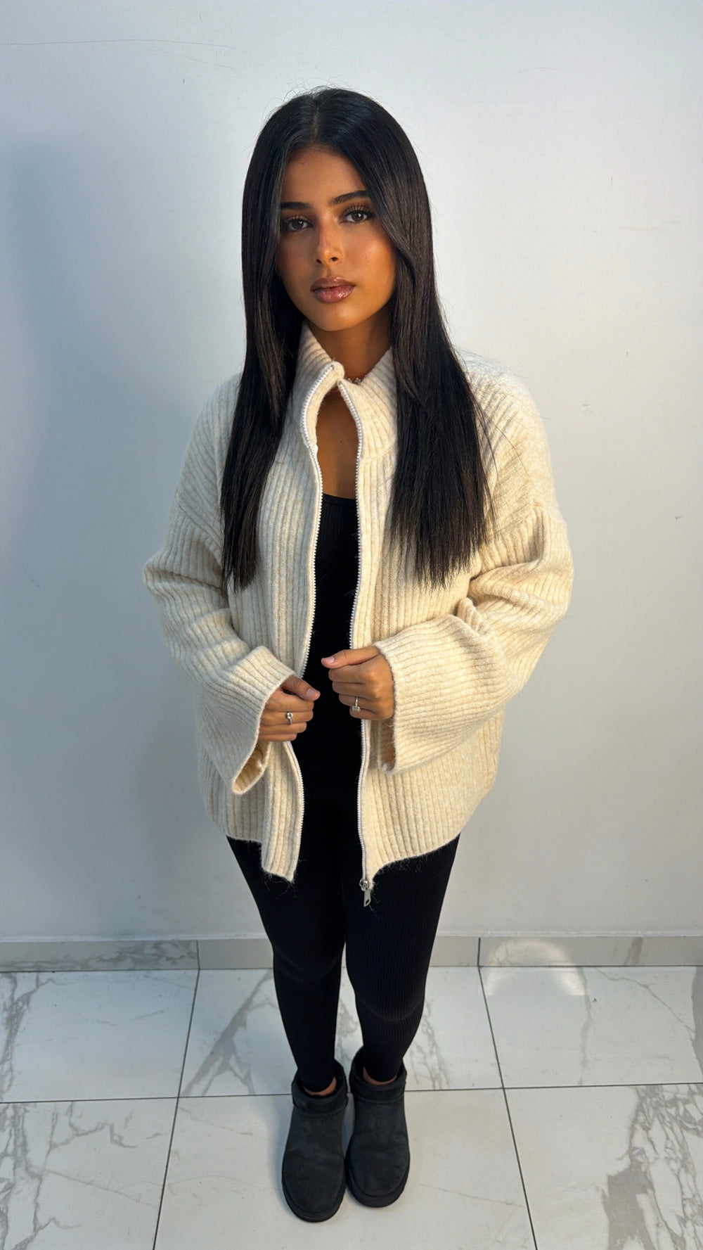 Gilet Nora [ Beige ]