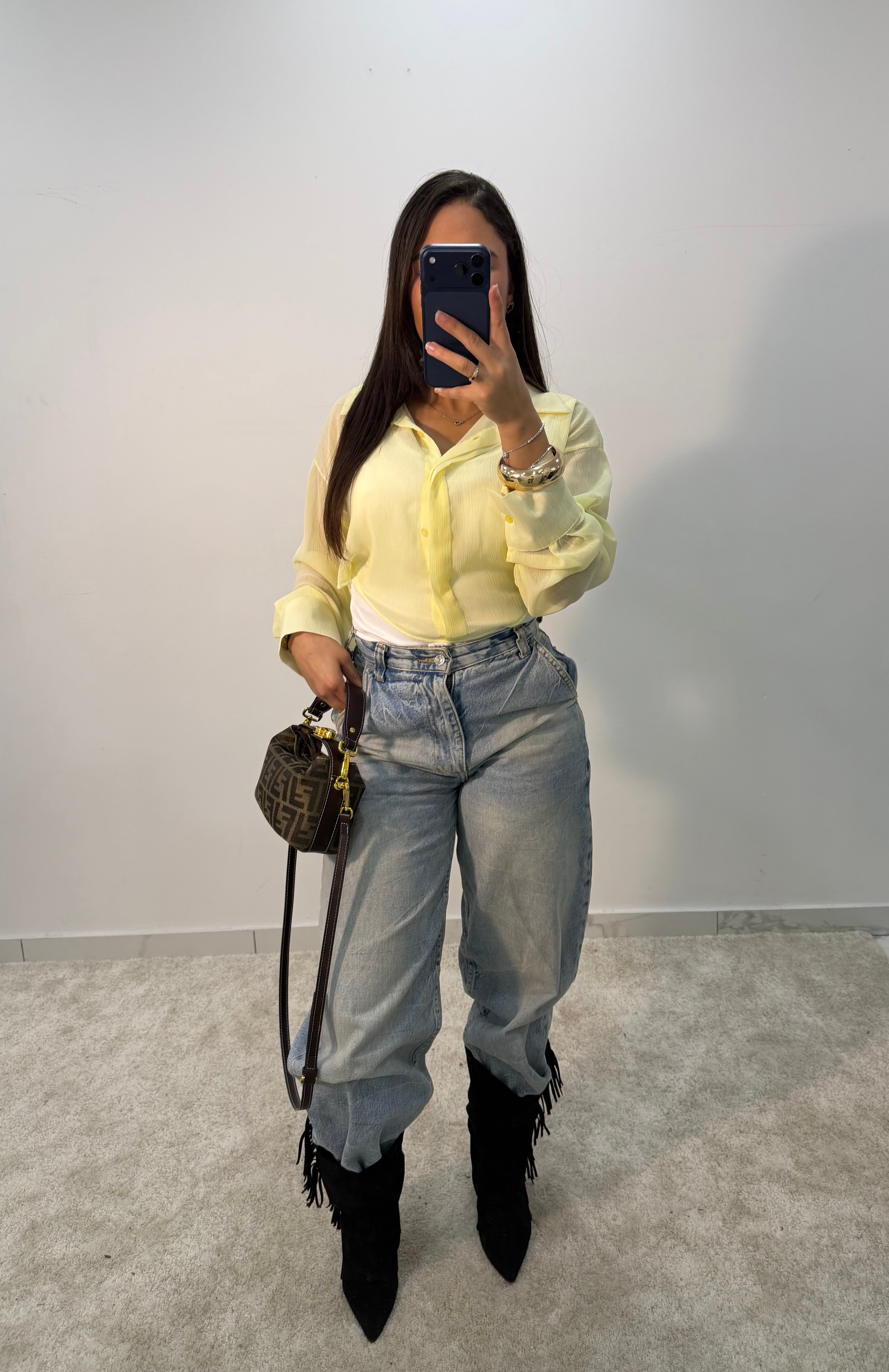 Chemise Alya [ jaune ]