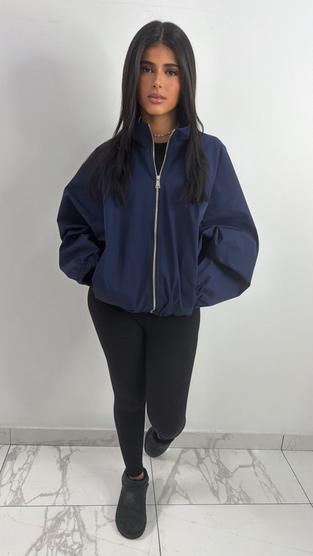 Veste Ava [ bleu marine ]