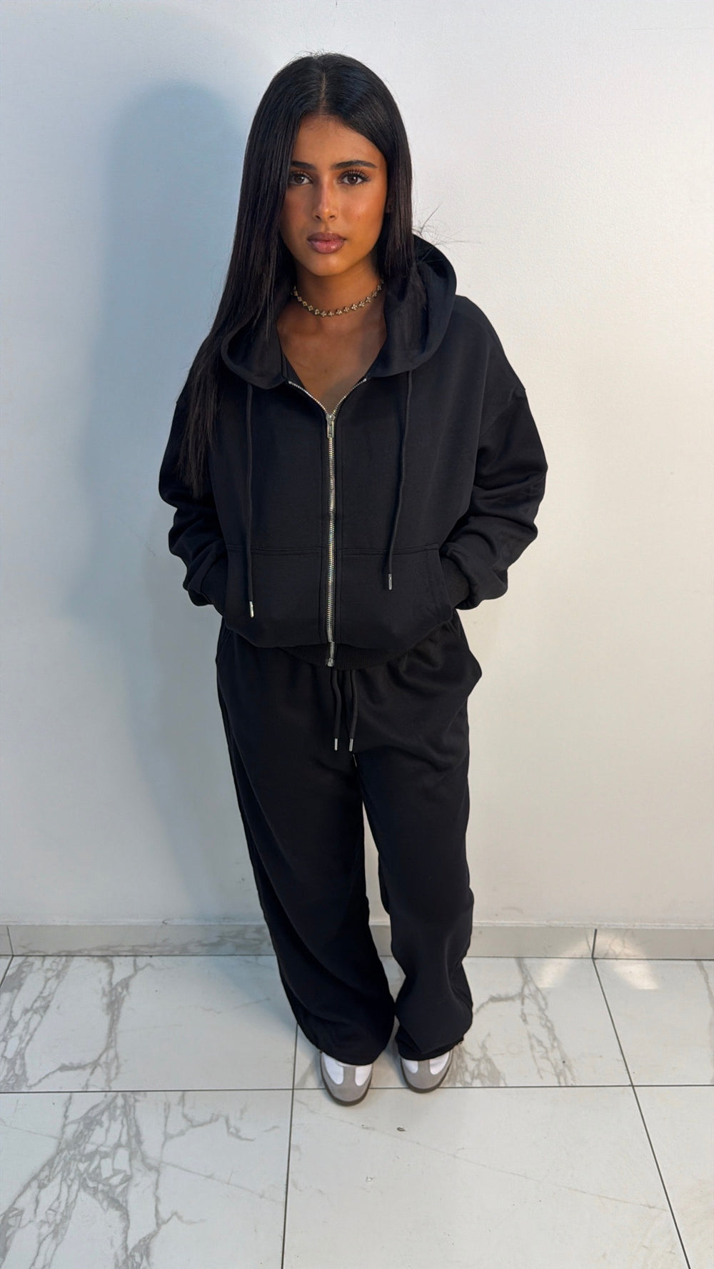 Ensemble jogging Nilya [ Noir ]