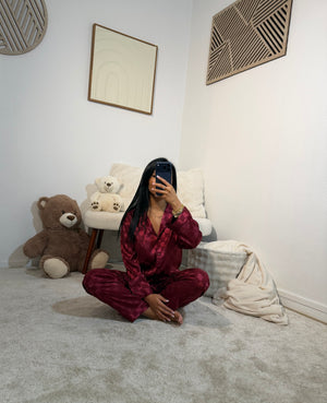Ensemble carreaux [ rouge ]